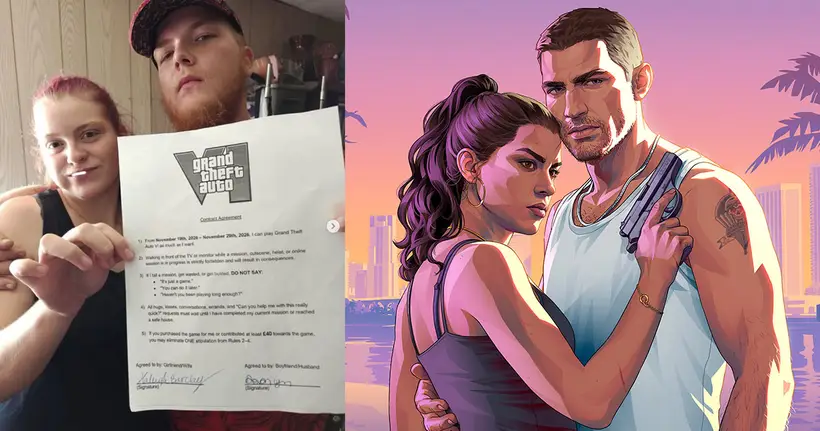 คู่รักเกมเมอร์กลายเป็นไวรัล หลังเซ็นสัญญาพิเศษสำหรับการเล่นเกม GTA 6