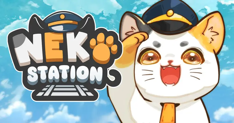 วางจำหน่ายแล้ว! Neko Station เกมน่ารักฝีมือคนไทยที่จะให้คุณนั่งดูแลขบวนรถไฟแมวบนหน้า Desktop
