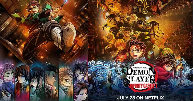 Demon Slayer: Kimetsu no Yaiba Infinity Castle ดาบพิฆาตอสูร ภาคปราสาทไร้ขอบเขต เตรียมลง NETFLIX ในวันที่ 28 กรกฎาคม