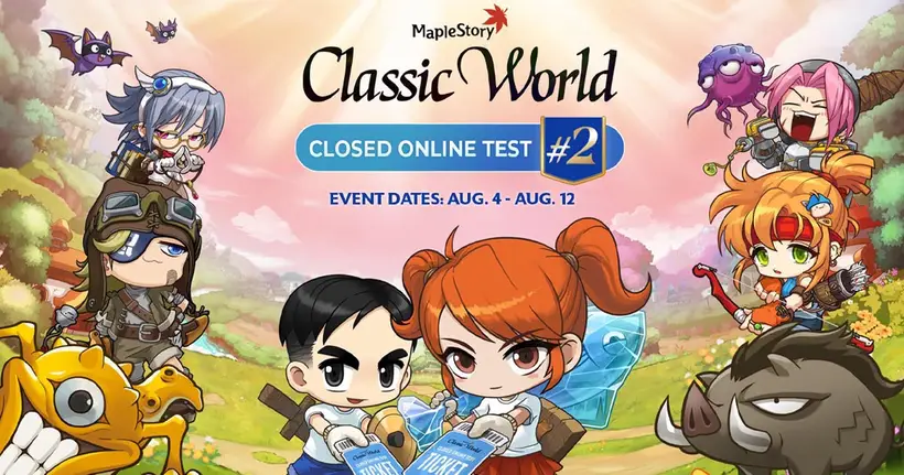 MapleStory Classic World ประกาศเตรียมเปิดทดสอบ Closed Online Test รอบ 2 หวนคืนสู่บรรยากาศสุดน่าคิดถึงอีกครั้ง