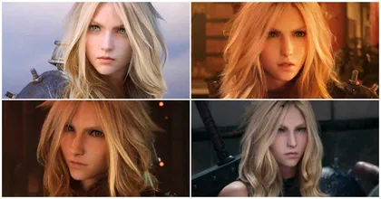 เมื่อ Cloud จาก Final Fantasy 7 ไว้ผมยาวนางเอกที่แท้จริงปรากฎตัว