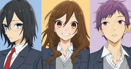 Horimiya ฉบับอนิเมะปล่อยภาพภาพตัวละครหลักทั้ง 9 คน