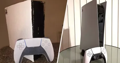 งงจัดๆ!? มือดีทำ PlayStation 5 จากกระดาษแข็ง ก่อนขายไป 12,000 บาท!