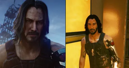Cyberpunk 2077 ถูกแซวยับ Keanu Reeves ในเกม หน้าไม่ตรงปกสุดๆ