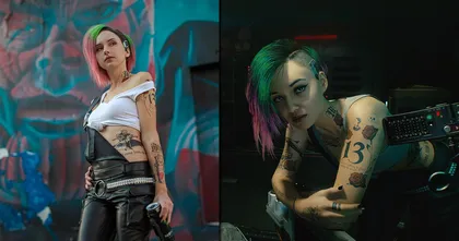 สวยได้อีก! Judy จากเกม Cyberpunk 2077 โดยคอสเพลย์สาวชาวรัสเซีย