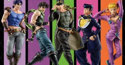 JoJo’s Bizarre Adventure เตรียมออก ฟิกเกอร์ จับสลากเหล่าพระเอกแต่ละภาค
