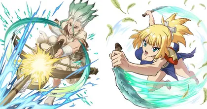 Dr.Stone ประกาศสร้าง เกมมือถือ พร้อมเผยภาพตัวละครบางส่วนในเกม