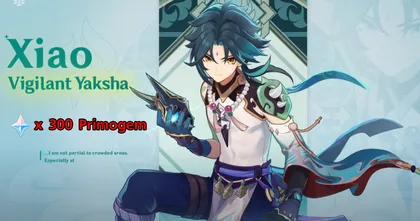 Genshin Impact แจกโค้ดฟรี เอาไปเลย 300 Primogem!