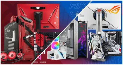 อลังการงานสร้าง Asus x Gundam ออก Gaming PC ปีศาจสีขาว กับ ดาวหางแดง