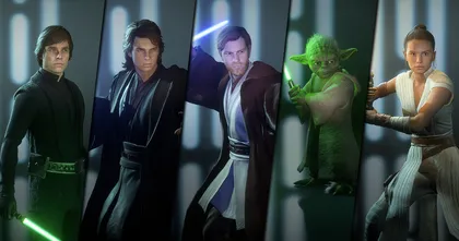 STAR WARS Battlefront II เทคนิคการเล่น Hero Lightsaber ฝั่ง Jedi