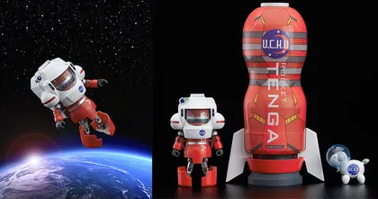 ของเล่นคุณชาย Tenga เตรียมนำหุ่นโมเดลใส่จรวดยิงออกนอกโลก พร้อมเปิดจองแล้ว