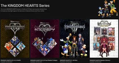 Kingdom Hearts ทั้ง 4 ภาคเตรียมลง Epic Store สิ้นเดือนมีนาคมนี้