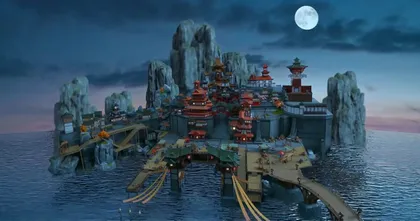 แฟนเกม Genshin Impact ใช้เวลา 1,000 ชั่วโมง สร้างโมเดล Liyue Harbor!