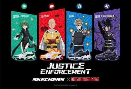 SKECHERS X ONE PUNCH MAN คอลเลคชั่นที่แข็งแกร่งที่สุดในปฐพี!