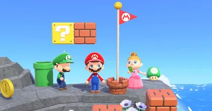 Animal Crossing: New Horizon เตรียมอัปเดตแพตช์โคลาโบ Super Mario Bros.