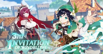Genshin Impact ส่องแพตช์ใหม่ 1.4 Invitation of Windblume