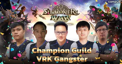 Summoners war  SEA Guild Tournament 2021 นักแข่งไทยนัมเบอร์วัน! คว้าทั้งแชมป์ และที่ 2 ในการแข่งขัน
