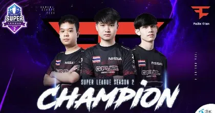 เกมพลิก TDKeane เก็บ 3 เกมรวด พา FaZe Clan คว้าแชมป์ FIFA ONLINE 4 Super League SS2