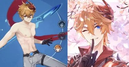Genshin Impact  นักขุดค้นพบไฟล์ Childe ไม่ใส่เสื้อ หรือกำลังจะมีระบบสกิน ?