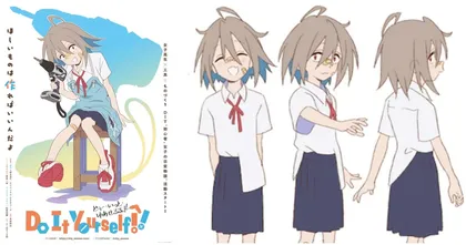 Do It Yourself!! ออริจินอลอนิเมะแนวประดิษฐ์สิ่งของปล่อยภาพวิชวลใหม่