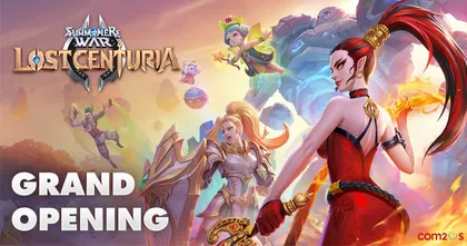 สิ้นสุดการรอคอย! Summoners War: Lost Centuria เกมแนว RPG PVP Real-Time สุดมันส์ที่เป็นที่จับตามองของคอเกมทั่วโลก ได้เปิดให้บริการอย่างเป็นทางการ!