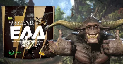 Monster Hunter ออกกรดอะมิโนยี่ห้อ Be legend EAA รส Rajang