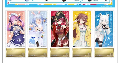 ไปรษณีย์ญี่ปุ่นประกาศออกสแตมป์ และโปสการ์ดแบบ Limited ลาย Hololive