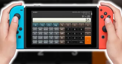 Nintendo Switch มีแอปเครื่องคิดเลขจำหน่ายแล้ว เอาใจเกมเมอร์สายนักคำนวณ