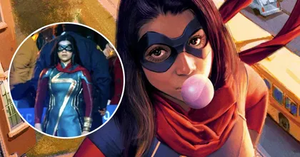 เผยภาพ Iman Vellani ในมาด Ms. Marvel ที่แทบจะถอดแบบมาจากต้นฉบับ