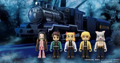 Kimetsu no Yaiba ออก Plarail รถไฟนิรันดร์พร้อมเซ็ตฟิกเกอร์เหล่าตัวละครหลัก