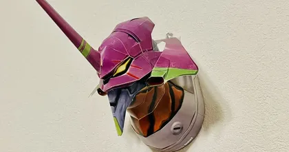 Evangelion แจกไฟล์เปเปอร์คราฟต์หัว Eva-01 ให้แฟนๆ ไปทำช่วงวันหยุดยาว