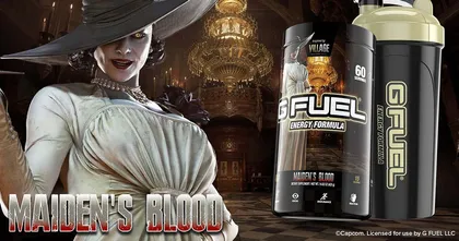 Capcom กับ G Fuel นำ Dimitrescu มาเป็นพรีเซนเตอร์อาหารเสริมในสหรัฐฯ