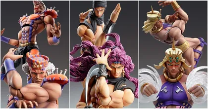 รีโปรดักใหม่ บุรุษเสาหินทั้ง 3 จาก JoJo’s Bizarre Adventure มาให้ซื้ออีกครั้ง