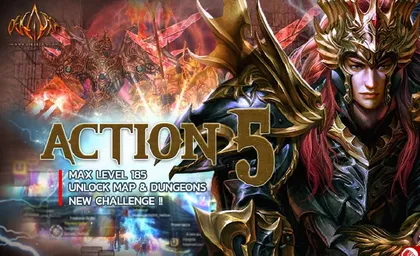 Dekaron อัปเดต Action 5 ปลดล็อคเลเวล 185 และเปิดแผนที่ใหม่เพียบ