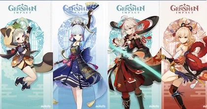 Genshin Impact หลุดนัก ก็ปล่อยเองกับ 4 ตัวละครใหม่จากดินแดน Inazuma