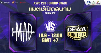 AWC 2021 ผลการจับสลากแบ่งกลุ่มออกมาแล้ว!! เริ่ม 19-27 มิถุนายน นี้