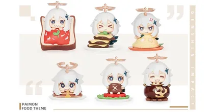 Genshin Impact ออกชุดฟิกเกอร์ Paimon เวอร์ชั่นอาหารยามฉุกเฉิน