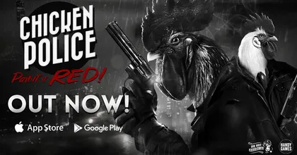 Chicken Police – Paint It Red! พร้อมวางจำหน่ายทั้งบน Android และ iOS แล้ว!