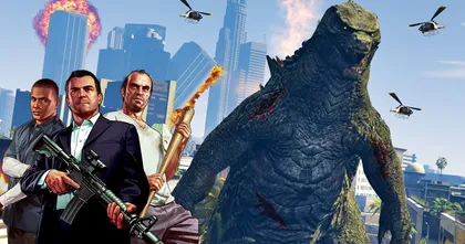 งานนี้มีเละ! เมื่อน้อง Godzilla ไล่ถล่มเมืองในเกม GTA V