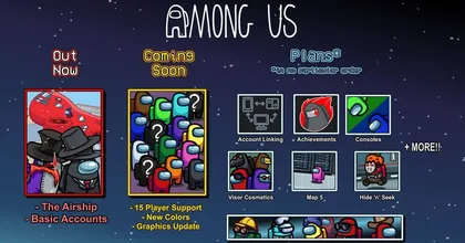 Among Us เผย Roadmap วางแผนเตรียมเพิ่มแผนที่ โหมด และ Roles ใหม่ๆ ให้กับตัวเกม !