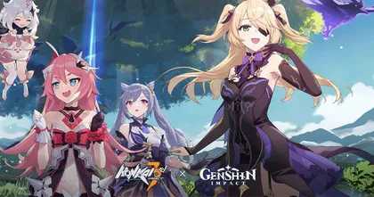 Honkai Impact 3 x Genshin Impact [นักเดินทางจากต่างโลก]รับตัวละครโคลาโบ [Prinzessin der Verurteilung!] ฟรี！