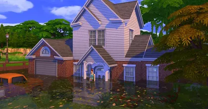 ผู้เล่น The Sims 4 ลองทำน้ำท่วมบ้านด้วยเครื่องมือขุดบ่อน้ำจากภาคเสริมตัวล่าสุด