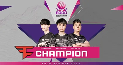 FaZe Clan ตัวแทนประเทศไทย คว้าแชมป์ EACC 2021 ได้สำเร็จ