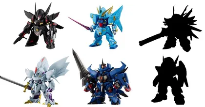 ขนมหลอกเด็กหนวด SRW OG ร่วมกับ Bandai เผยโฉมหุ่นที่กำลังจะวางขาย