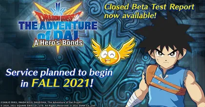 เตรียมตัว! Dragon Quest The Adventure of Dai: A Hero’s Bonds ยืนยันเตรียมเปิดให้บริการฤดูใบไม้ร่วงนี้!