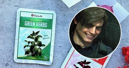 แช่น้ำฟื้นพลัง Resident Evil ออกผงอาบน้ำ Green Herbs กับ Red Herbs