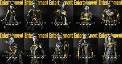 เหล่าฮีโร่ Eternals เผยโฉมบนปกของนิตยสาร Entertainment Weekly