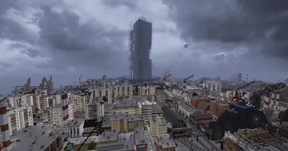 ผู้เล่นใช้เวลา 5 ปี เนรมิตเมือง City-17 ใน Half-Life 2 ขึ้นมาใน Minecraft!