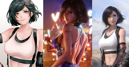 รวมแฟนอาร์ต Tifa ผมสั้น เมื่อผมเธอถูกหั่นโลกมันก็กลับเป็นแบบเดิมไม่ได้อีก!