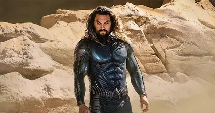 Jason Momoa สวมชุดดำมืดในภาพแรกของ Aquaman and the Lost Kingdom